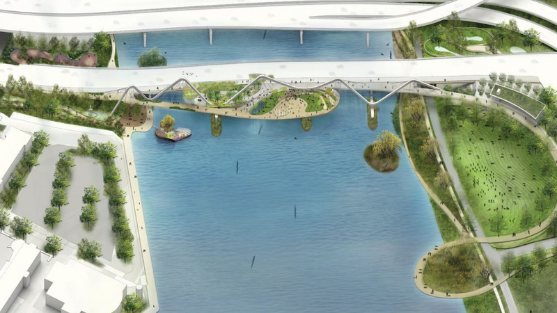 Illustration for article titled 4 Futuristic Designs for DC's Very Own High Line